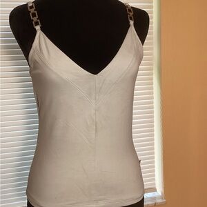 Chic Pezzi Women's Crop Top with Chain Straps